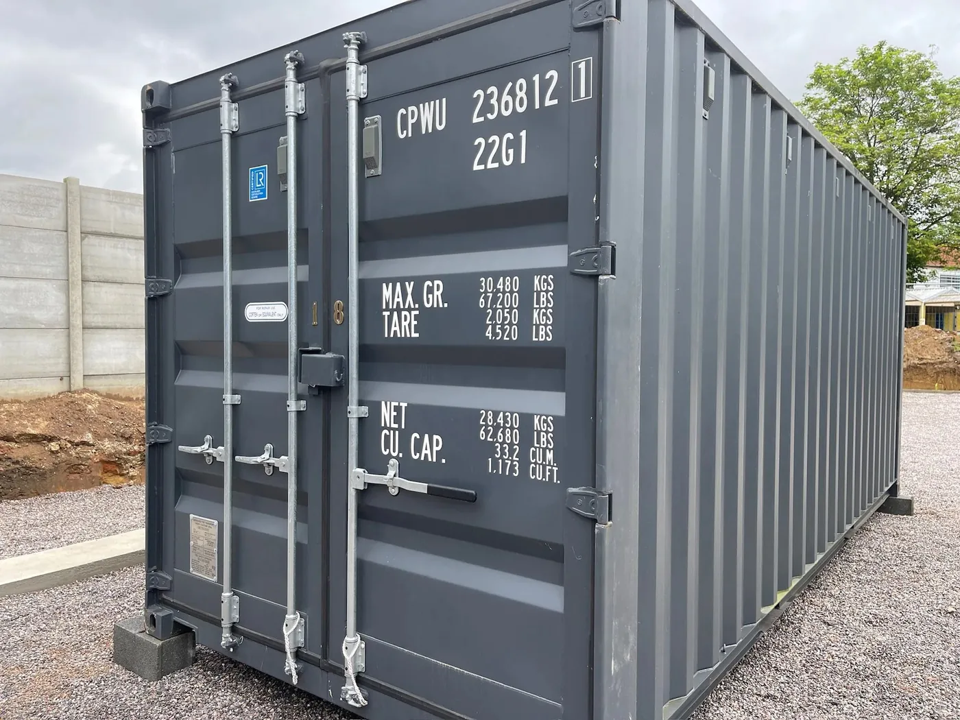 Container 20 pieds