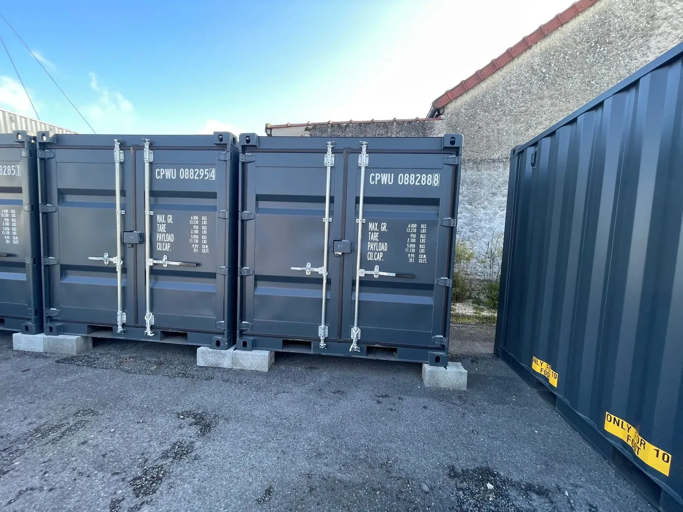 Container 9 pieds