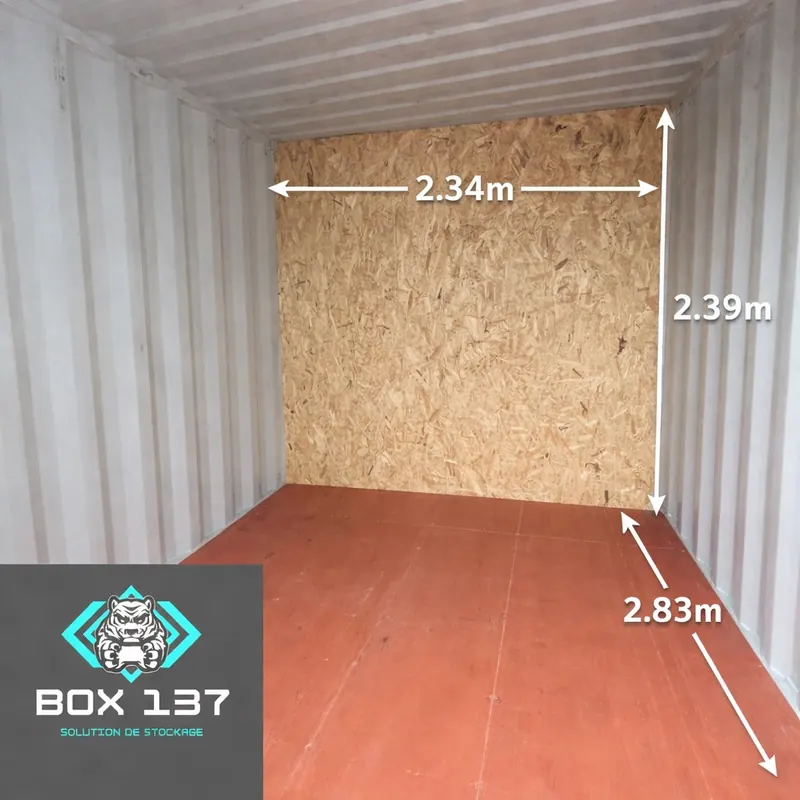 Le site de stockage Box 137 à Chauny